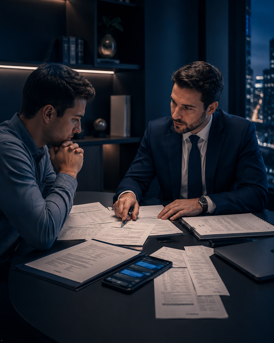 Documentos relacionados à análise de uma relação de trabalho